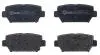 Комплект тормозных колодок задн. BREMBO P54062 (фото 2)