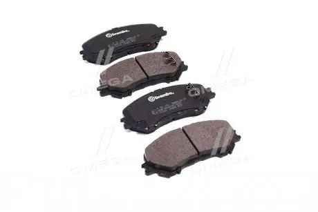Колодки гальмівні дискові BREMBO P56 100