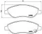 Тормозные колодки, дисковый тормоз.) BREMBO P59053 (фото 1)