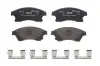 Колодки гальмівні XTRA.. BREMBO P59076X (фото 1)