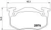 Гальмівні колодки дискові BREMBO P61 032 (фото 1)