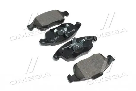 Колодки гальмівні дискові (комплект 4 шт) BREMBO P61 083