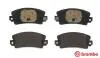 Тормозные колодки, дисковый тормоз.) BREMBO P68002 (фото 2)