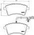 Колодки гальмівні дискові, к-кт. BREMBO P68058 (фото 1)