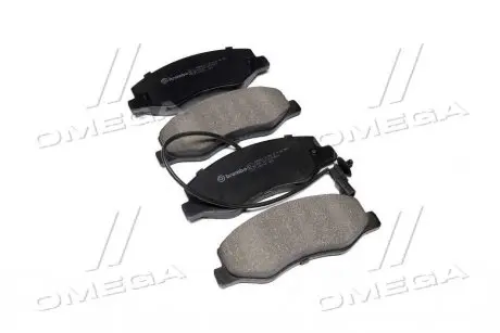 Колодки гальмівні дискові (комплект 4 шт) BREMBO P68 061