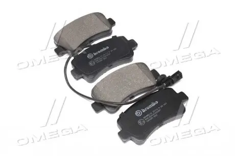 Колодки гальмівні дискові (комплект 4 шт) BREMBO P68 063