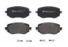 Тормозные колодки дисковые BREMBO P68 068 (фото 2)