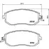 Гальмівні колодки дискові BREMBO P78 021 (фото 2)