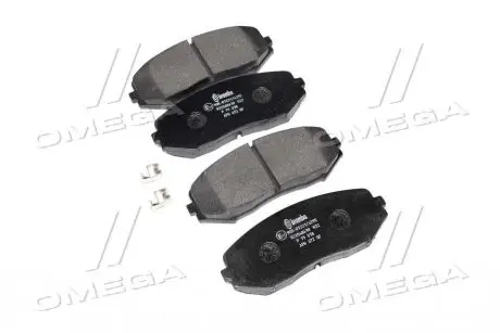 Тормозные колодки дисковые BREMBO P79 018