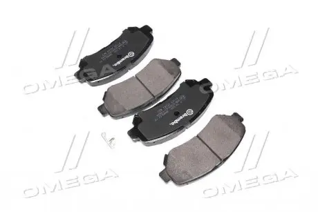 Колодки гальмівні дискові (комплект 4 шт) BREMBO P79 028