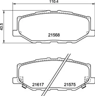 Автозапчасть BREMBO P79040