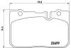 Тормозные колодки, дисковый тормоз.) BREMBO P83039 (фото 1)