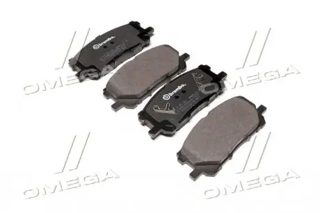Колодки гальмівні дискові BREMBO P83 067