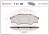 Тормозные колодки, дисковый тормоз.) BREMBO P83096 (фото 1)