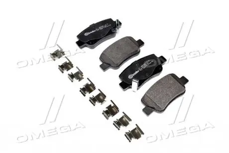 Тормозные колодки дисковые BREMBO P83 112