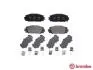 Тормозные колодки PRIUS BREMBO P83141 (фото 2)