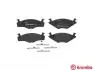 Тормозные колодки, дисковый тормоз.) BREMBO P85012 (фото 2)