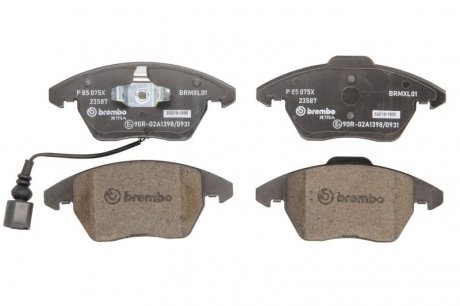 Тормозные колодки дисковые BREMBO P85 075X (фото 1)