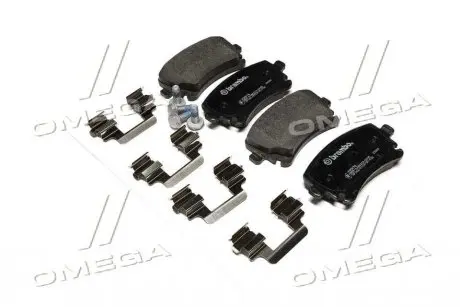 Колодки гальмівні дискові BREMBO P85 076