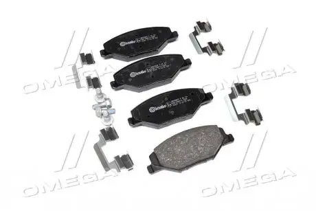 Колодки гальмівні дискові BREMBO P85 121
