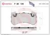 Тормозные колодки дисковые BREMBO P85 136 (фото 1)