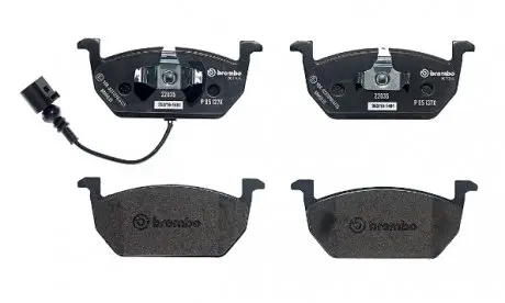 Тормозные колодки дисковые BREMBO P85 137X