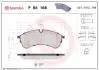 Тормозные колодки дисковые BREMBO P85 168 (фото 1)