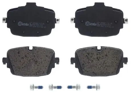 Колодки тормозные дисковые (комплект 4 шт.)) BREMBO P85180