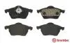 Тормозные колодки, дисковый тормоз.) BREMBO P86015 (фото 2)