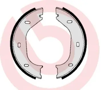 Гальмівні колодки ручного гальма BREMBO S06505