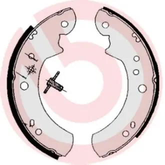 Тормозные колодки.) BREMBO S24512