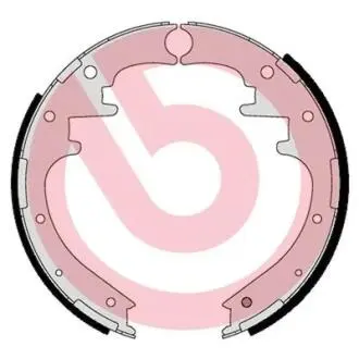 Тормозные колодки барабанные BREMBO S24 554
