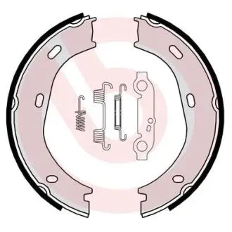 Гальмівні колодки ручного гальма BREMBO S50501