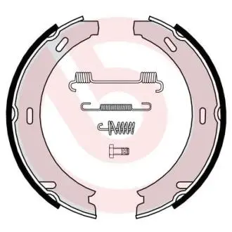 Тормозные колодки ручного тормоза BREMBO S50507