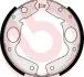 Тормозные колодки ручного тормоза BREMBO S54518 (фото 1)