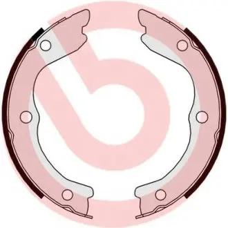 Гальмівні колодки барабанні BREMBO S56543