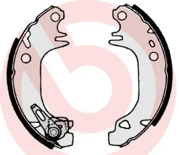 Тормозные колодки.) BREMBO S61513