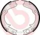 Тормозные колодки барабаны BREMBO S78508 (фото 1)