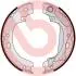 Гальмівна колодка TOYOTA COROLLA 1.3-2.0D 01.01-12.18 BREMBO S83560 (фото 1)