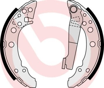 Тормозные колодки.) BREMBO S85535