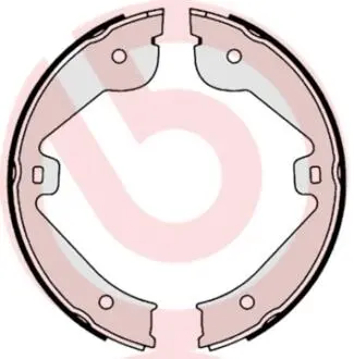 Тормозные колодки барабаны BREMBO S85536