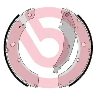 Гальмівні колодки барабанні BREMBO S85 544
