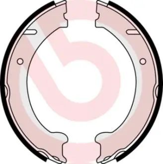 Тормозные колодки ручного тормоза BREMBO S86510