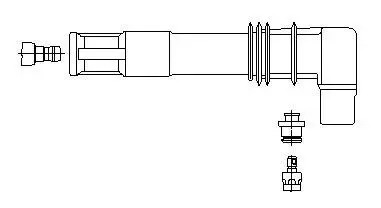 Вилка, свеча зажигания BREMI 13309A5