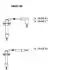 Комплект проводов SUBARU Forester/Impreza/Legacy &#039;&#039;2.0&#039;&#039;91-07 BREMI 3A00140 (фото 1)