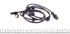 Датчик ABS (передний) Fiat Doblo 01- (R) BREMI 50221 (фото 2)