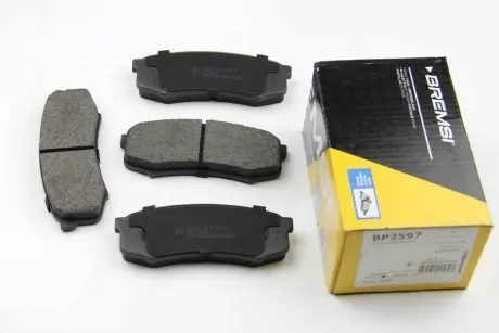Тормозные колодки зад. Toyota Land Cruiser 84- BREMSI BP2597