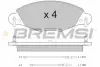 Гальмівні колодки перед. CITROEN C5 1.8-3.0 01-08 (BOSCH) BREMSI BP2937 (фото 1)