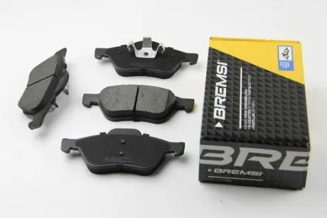Тормозные колодки перед. Renault Laguna 01- (ATE) (156,3x68,8x18) BREMSI BP2981
