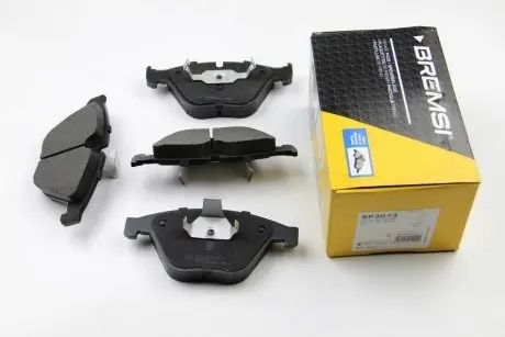 Гальмівні колодки перед. BMW 5(E60)/7(E65) 02-10 (ATE) (155,1x68,5x20,3) BREMSI BP3073